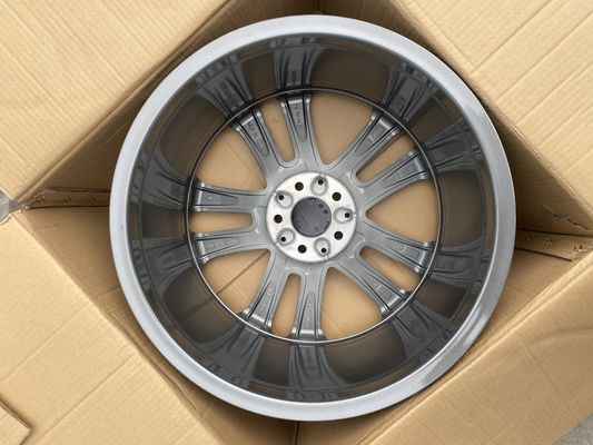 Himalaya Grey 19 Inch Aluminum Rims , ET53 Forged Aluminum Wheels